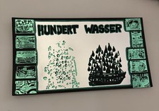 Hundertwasser a rainy day on the Regentag 1972