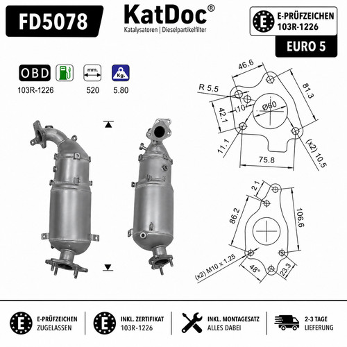 Dpf partikelfilter honda - partikelfilter,