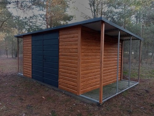 Blechgarage 6x3 schuppen - blechgarage,