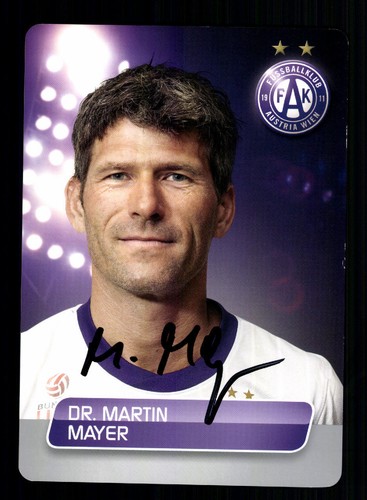 Martin mayer autogrammkarte - martin,