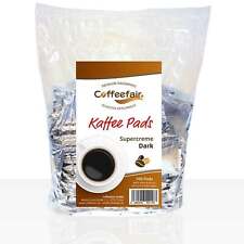 Coffeefair Kaffeepads Megabeutel Supercreme Dark Roast 100Stk einzeln verpackt