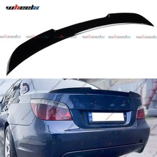 Sport Heckspoiler Lippe Schwarz Glanz passend für BMW 5er E60 Limousine 03-2010
