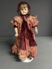 Antike Brustblattkopf Puppe Unbekannt