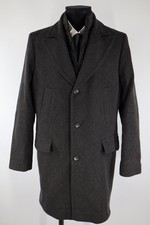 Cinque grau-schwarzer Mantel