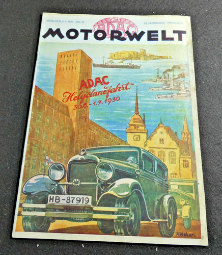 Adac motorwelt 1930 18 - adac, nr.