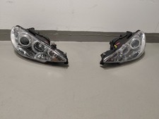 Angel Eyes Scheinwerfer Set für Peugeot 206 BJ 02-06 Klar Chrom RHD LHD
