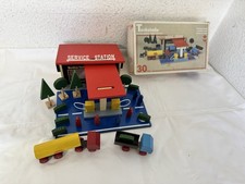DDR Holzspielzeug  Vero Minol Tankstelle Lagerfund NEU