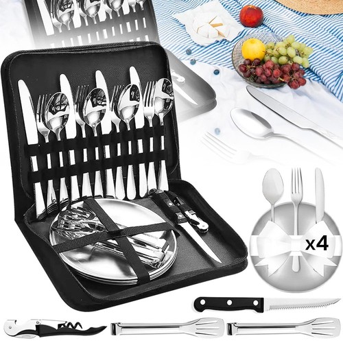 20pcs campingbesteck set - 20pcs,