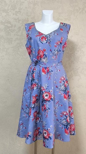 Women laura ashley dress - dress, red