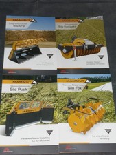 MAMMUT Maisschiebeschild, Silozange, Silagewalze Prospekte ( 25429 )