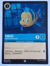 Disney Lorcana Karte Das Erste Kapitel 145/204 FABIUS