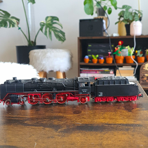 Dampflok lokomotive - h0,