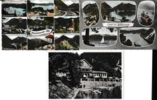 3 Ansichtskarten WALCHENSEE AK Bayern Oberbayern URFELD Hotel Post Jäger Gruß