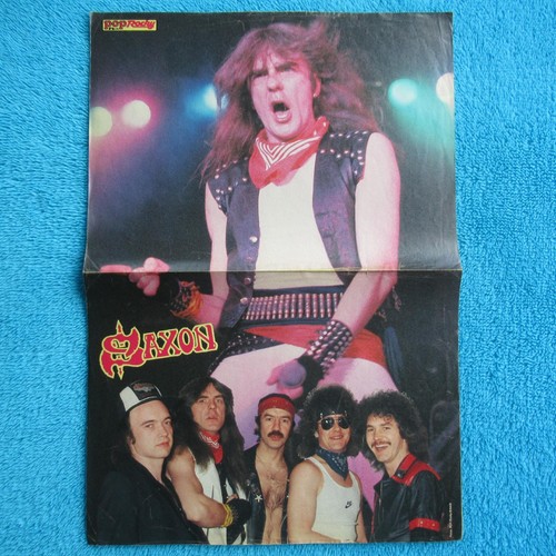 Saxon poster pop rocky - poster,