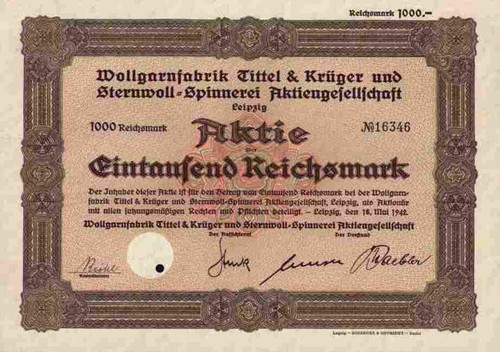 Wollgarnfabrik tittel krüger - tittel,