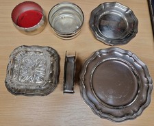 Konvolut von versilberten