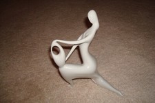 Vintage Royal Dux White Lady
