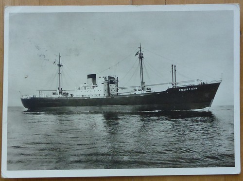 Motorschiff rheinstein - ak,