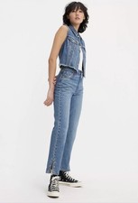 Levi’s 501 Crop Jeans Damen