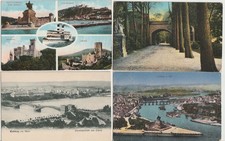 Lot mit 10 alten Ansichtskarten Koblenz ab 1900