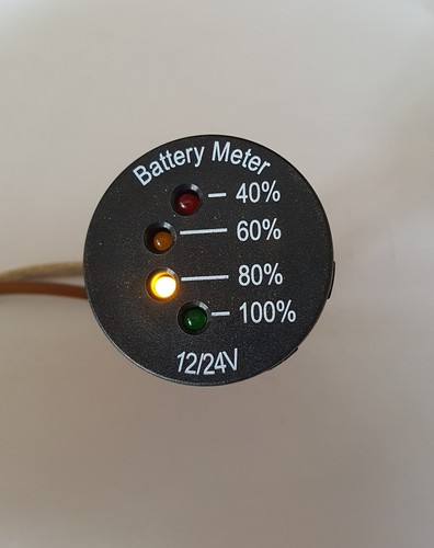Voltmeter led batteriezustand - voltmeter,