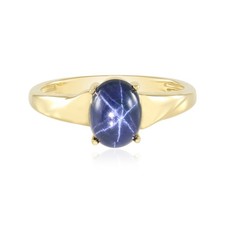 Stern saphir goldplattierter - stern,