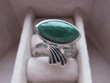 Grüner Aventurin Ring