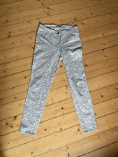 Biba Hose Gr.38 Grau Gestickt