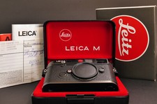 Leica LEITZ M6 schwarz OVP u
