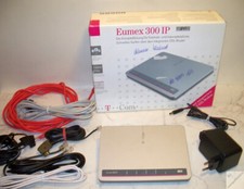 Eumex 300 IP DSL / ISDN Internet Router mit Telefonanlage 3x analog _bp