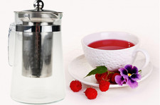 Teekanne  Edelstahlsieb