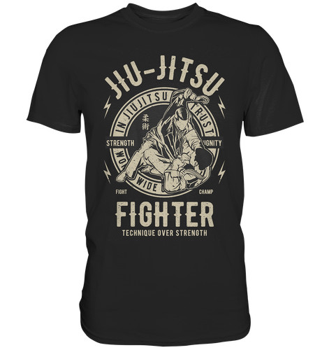 Jiu jitsu fighter - jiu,