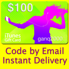 $100 APPLE US iTunes GIFT CARD