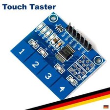 4-Kanal Kapazitiver Touch Drucksensor Schalter Taster Knopf Sensor Raspberry Pi