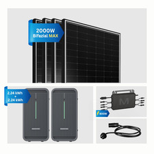 2000W Balkonkraftwerk mit