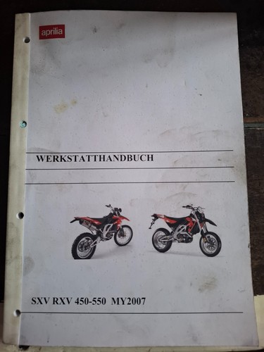 Aprilia werkstatthandbuch sxv - aprilia,