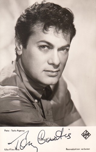 Tony curtis 9x14 signiertes - 9x14,