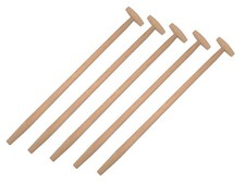 5 x Schaufelstiel Spatenstiel