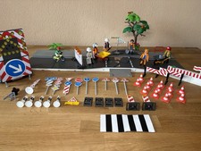 Playmobil 4047, 4049, 4048, 4044 - Straßenbaustelle mit Erweiterung + Anleitung