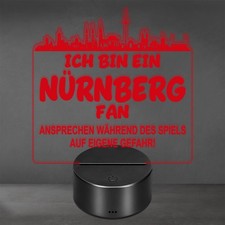 Nürnberg Fan Fußball LED