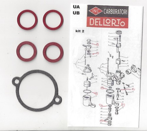 Dellorto dichtungssatz kit2 - dellorto,