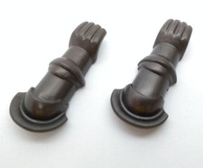 *Playmobil* 2x Armschiene anthrazit grau *Ritterburg 3329 3669, 4063, 4177, 5740