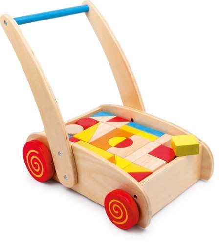 Lauflernwagen bauklötze - lauflernwagen,