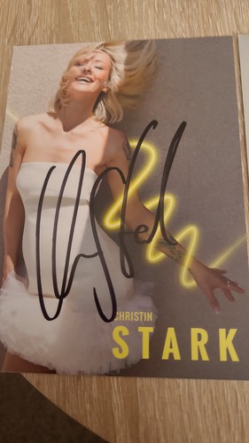 Christin stark handsignierte - christin,