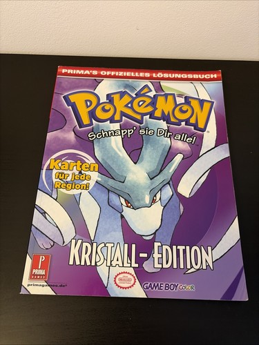 Pokémon kristall lösungsbuch - pokémon,