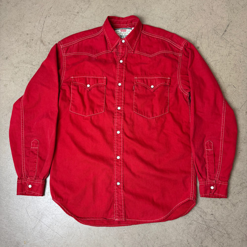 1990s levi jeanshemd - (s),