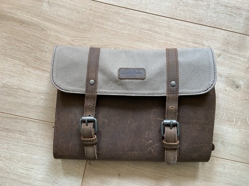 Waschtasche leder oder - leder,