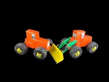 Vintage Rolly Toys Sandspielzeug Bagger - 40 cm - 2 Stück - 1970er