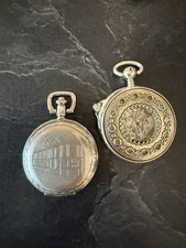 Taschenuhren Vintage Für Bastler Ich kann  Nicht Aufziehen