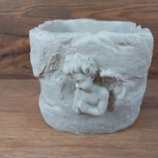 Latex Form Gießform Gußform  Beton Gips Raysin Handmade Blumen Topf Engel Grab